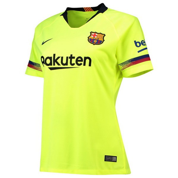 Barcelona Trikot Auswarts Damen 2018-19 Grün Fussballtrikots Günstig